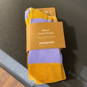 Patagonia Wool Crew Socks Colorblock